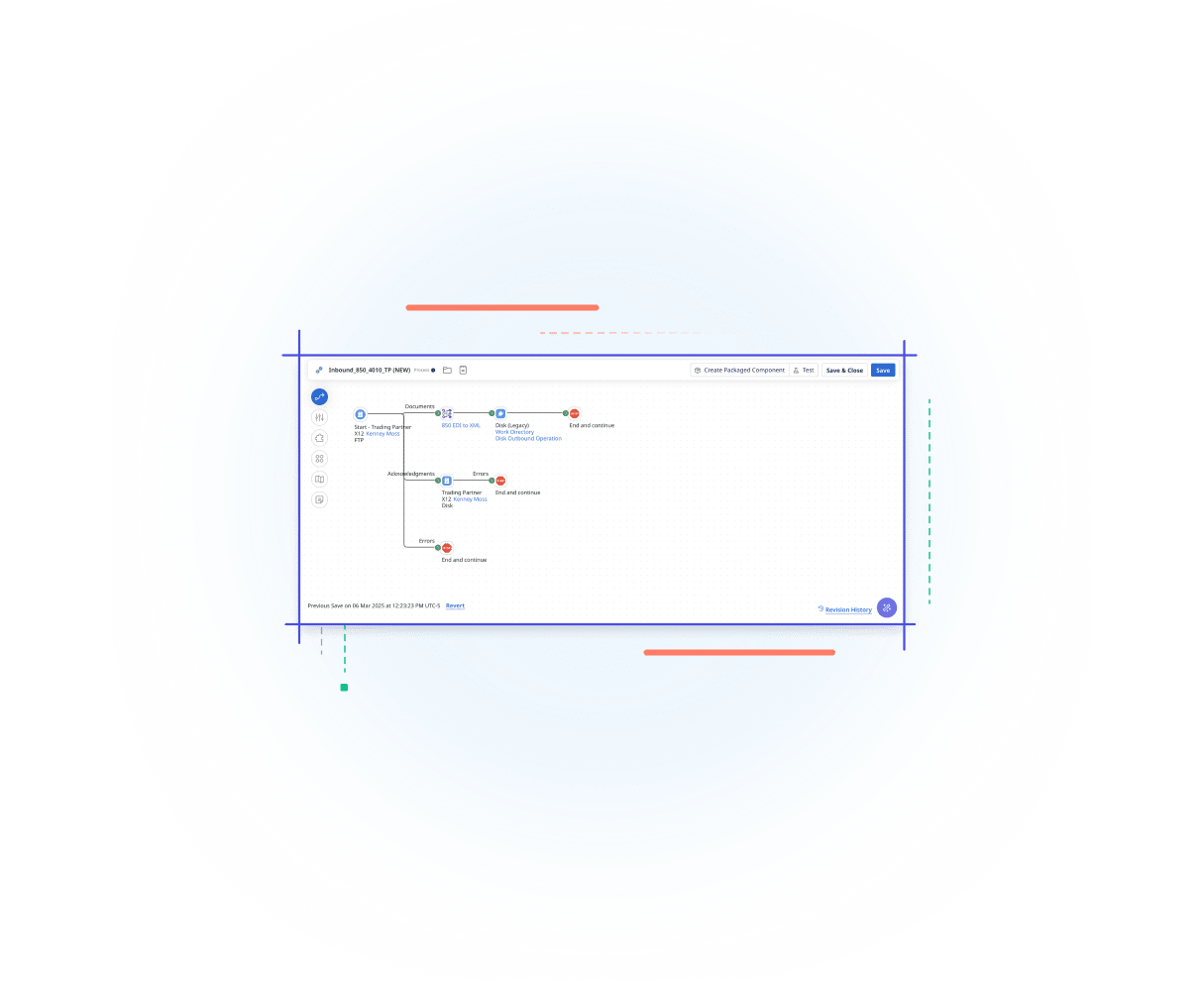 Platform - B2B EDI Management - How it Works 1 - 50 50 Lockscreen (BL)